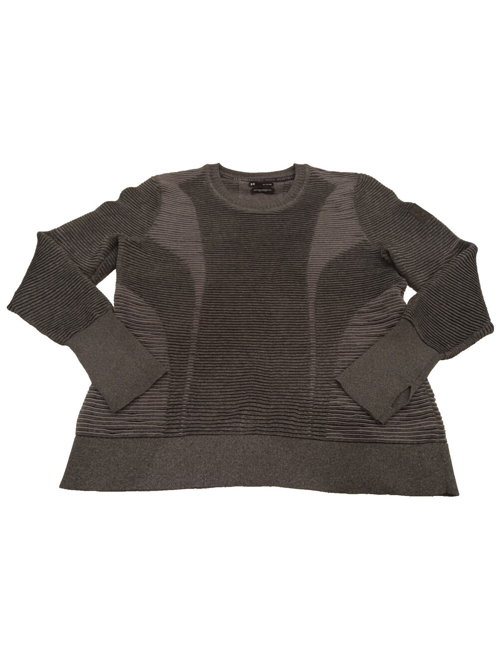 Under Armour IntelliKnit Phantom Crew Sweater Womens XL PullOver Running Perform